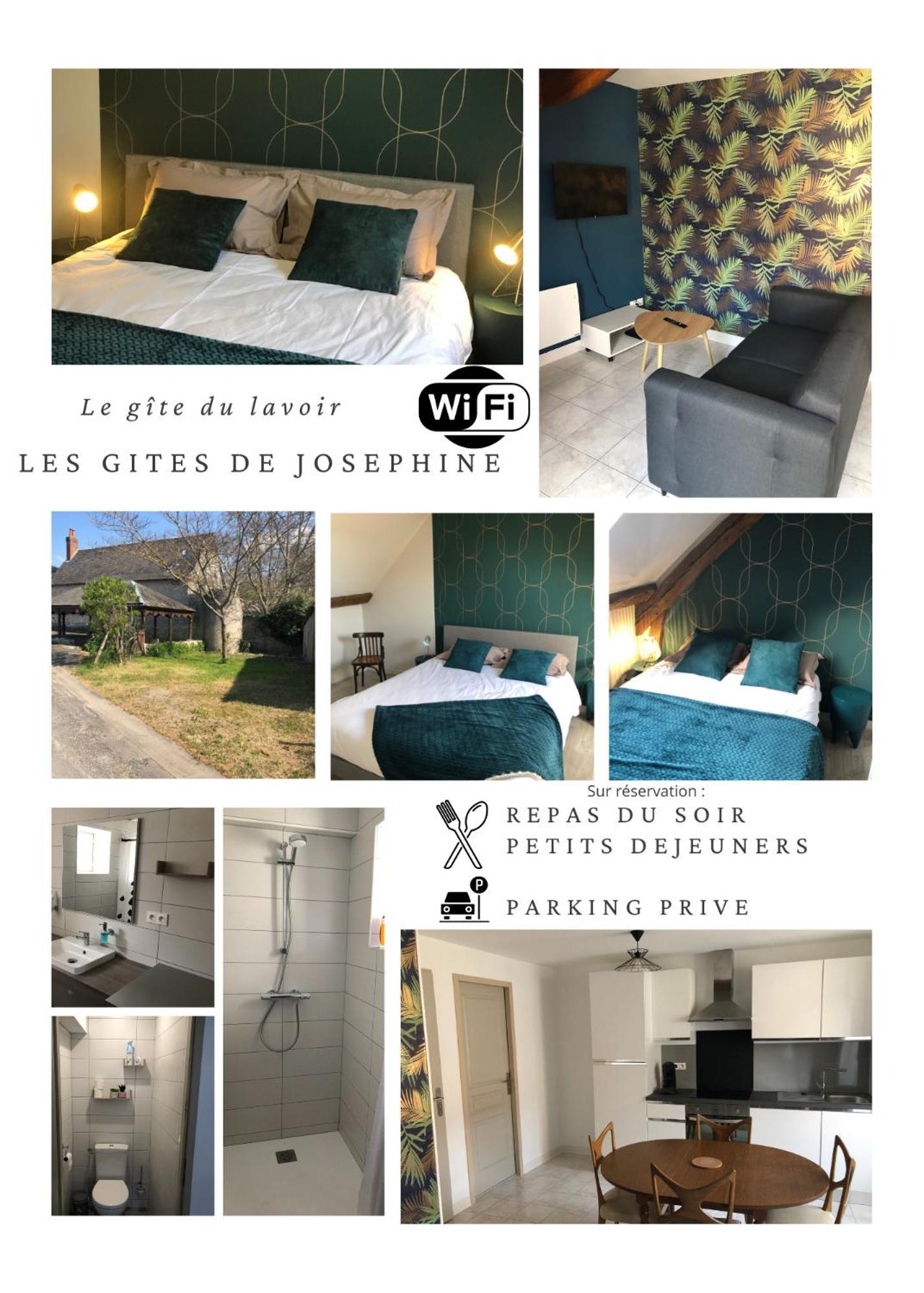 Le Gite Du Lavoir - Les Gites De Josephine Courbouzon  Exteriér fotografie